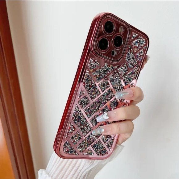 Phone Case For iPhone 14 Pro Max - ROSE RED - Picture 3 of 5